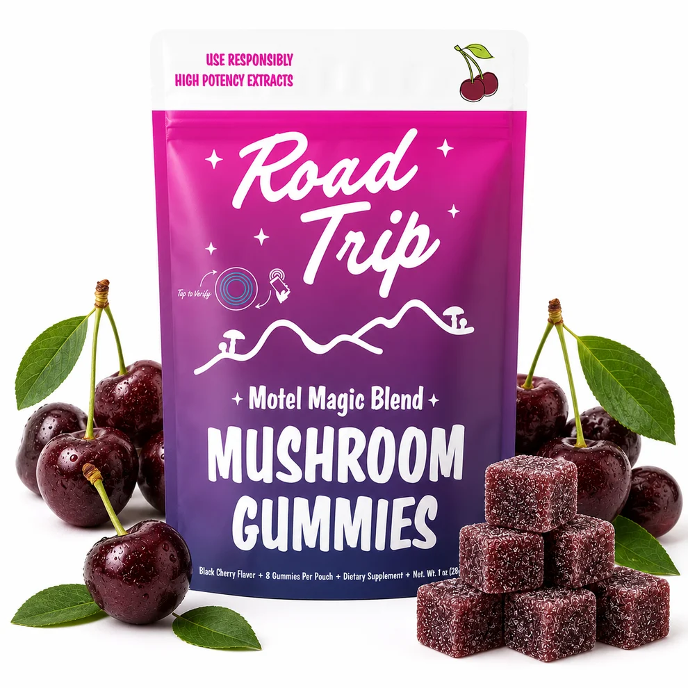 Road Trip Motel Magic Mushroom Gummies - Image 2